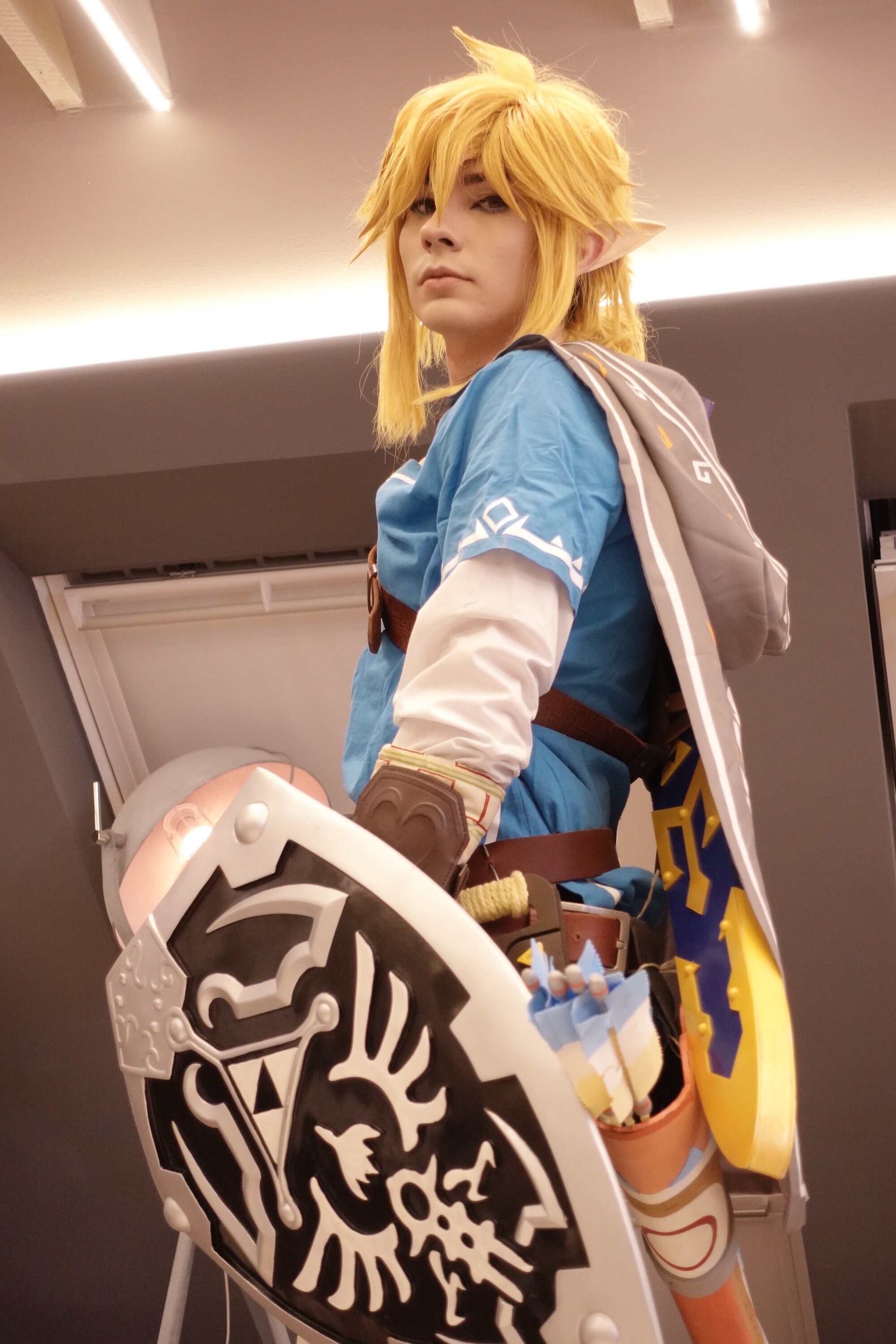 Breath of the Wild Link Wig Zelda Inspired Link Wig With Ears - Etsy