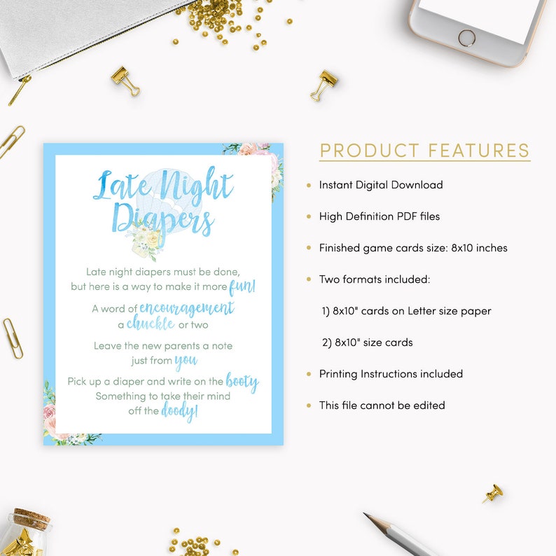 late night diaper game