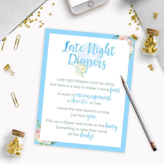 late night diaper game