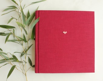 Leinen Fotobuch Etsy
