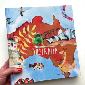 Album photo album de vacances album de vacances album de vacances album en tissu album pour enfants Australie