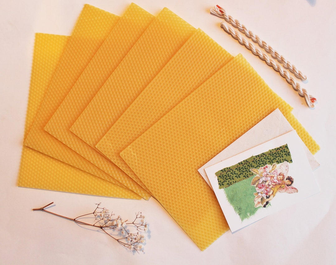 DIY Beeswax Candles KIT DIY Set Gift Set Roll Candles Yourself Etsy