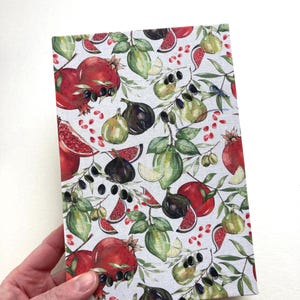 handmade notebook diary journal sketchbook recipe book recipes cookbook