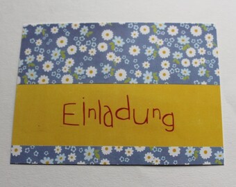 10 er Set Einladungskarten Einladung Geburtstag