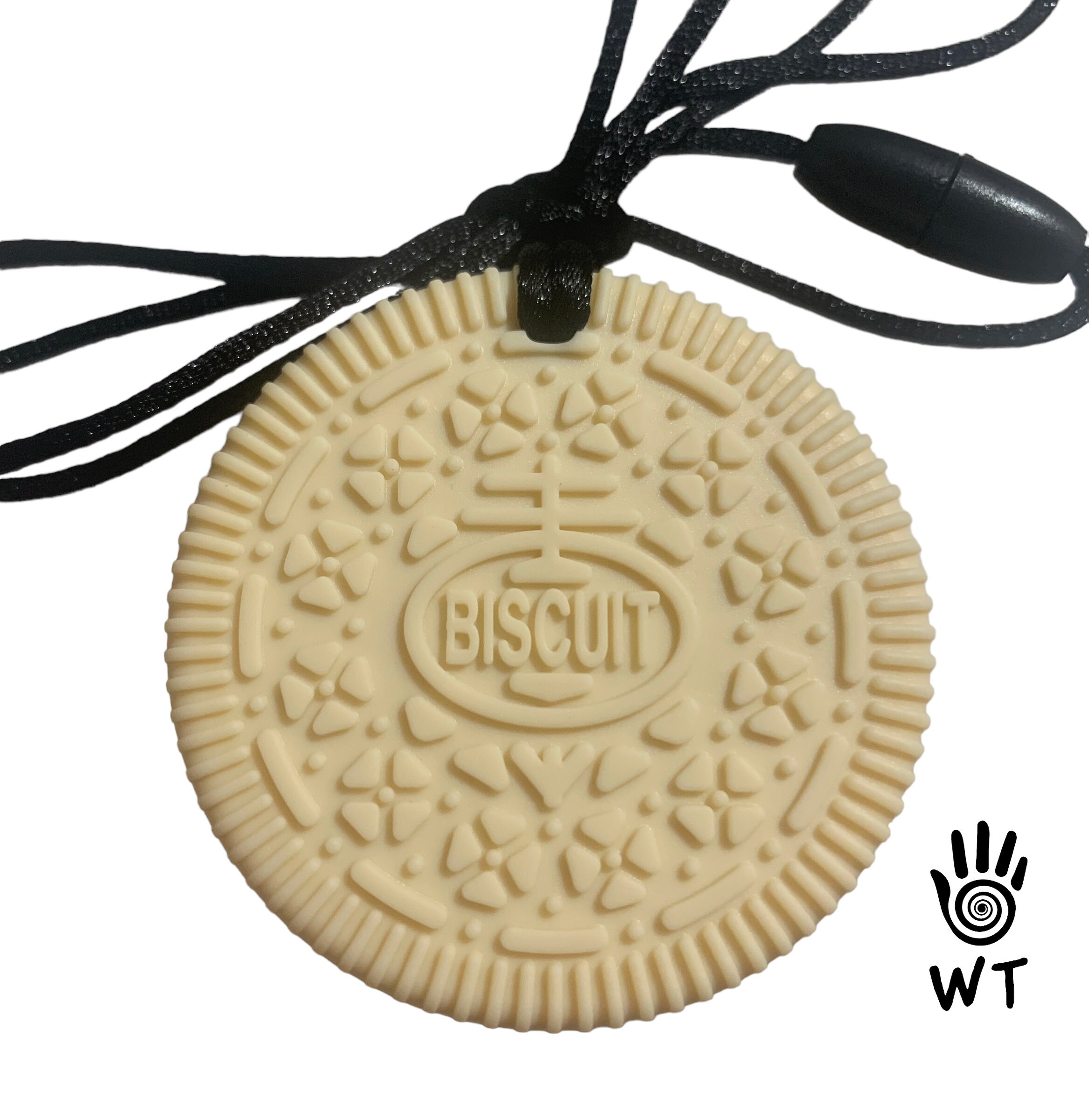 Cookie Biscuit Chew Foolery Necklace Stimming Stim Tool ADHD