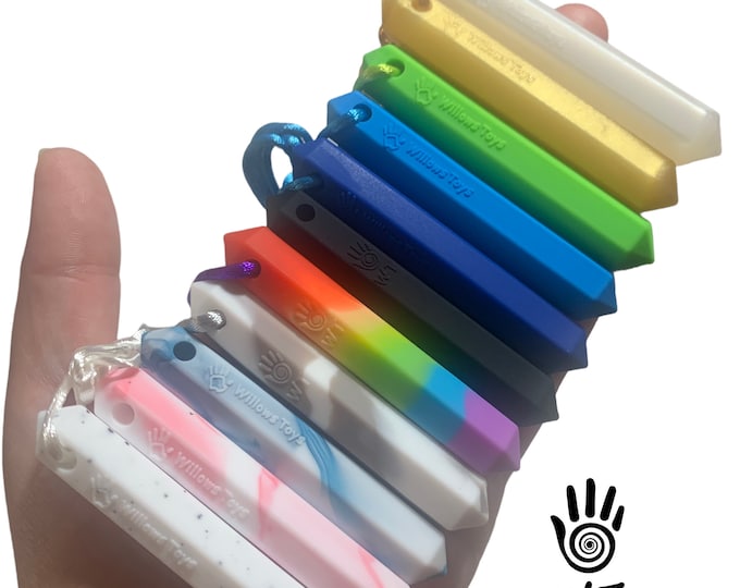 Chew Necklaces for Sensory Kids Boys Girls Silicone Chew Toys for Children  with ADHD Autism Anxiety Baby Nursing or Special Needs Chewy Necklace  Reduce Chewers Chewing Fidgeting - 4 Pack by Olugu