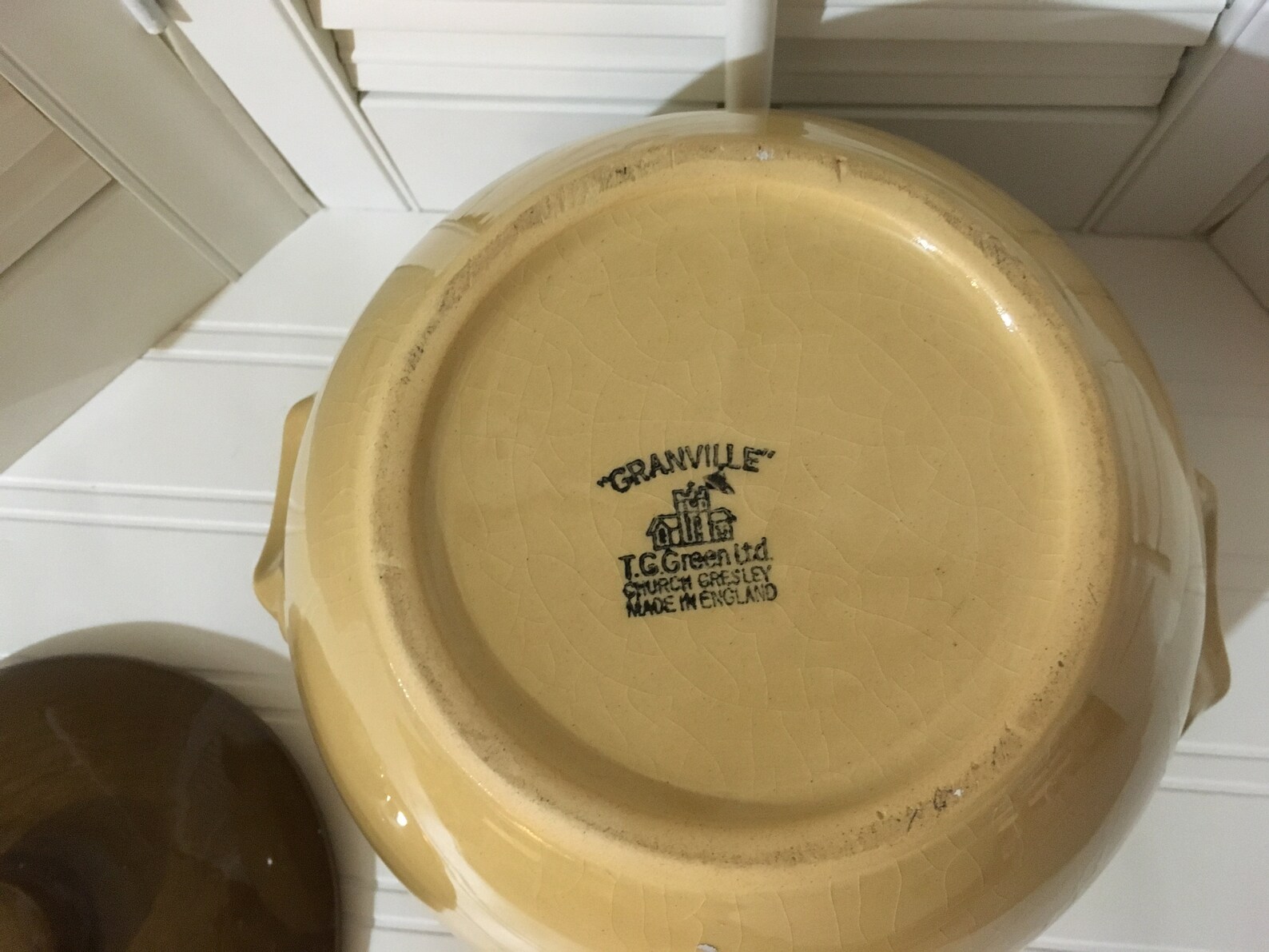 T.G. Green England Pottery/ Granville bean pot/ soup Tureen Etsy