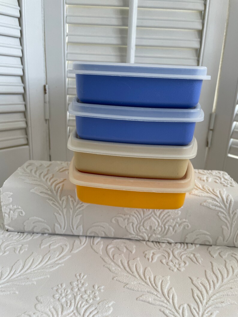 Tupperware Packette Divided Dish Snack Containers/ Craft Storage Etsy
