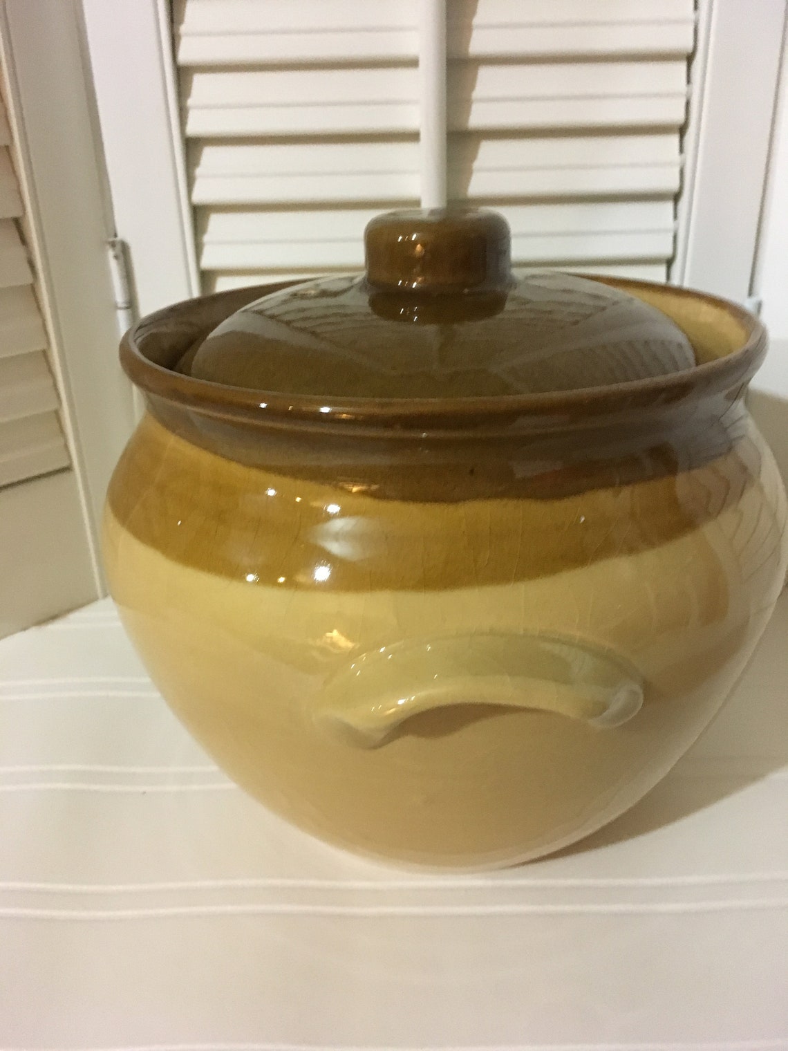 T.G. Green England Pottery/ Granville bean pot/ soup Tureen Etsy