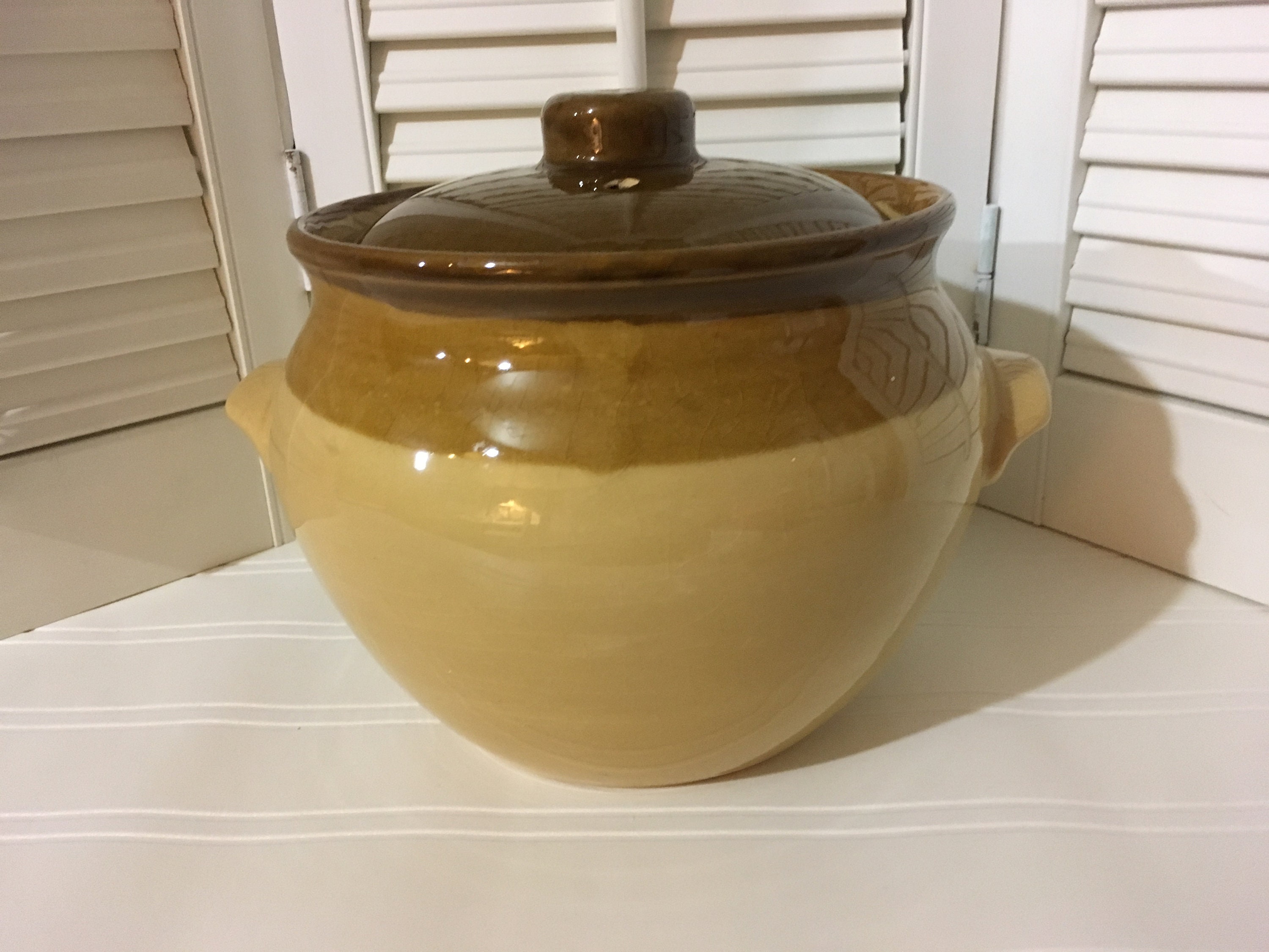 T.G. Green England Pottery/ Granville bean pot/ soup Tureen Etsy