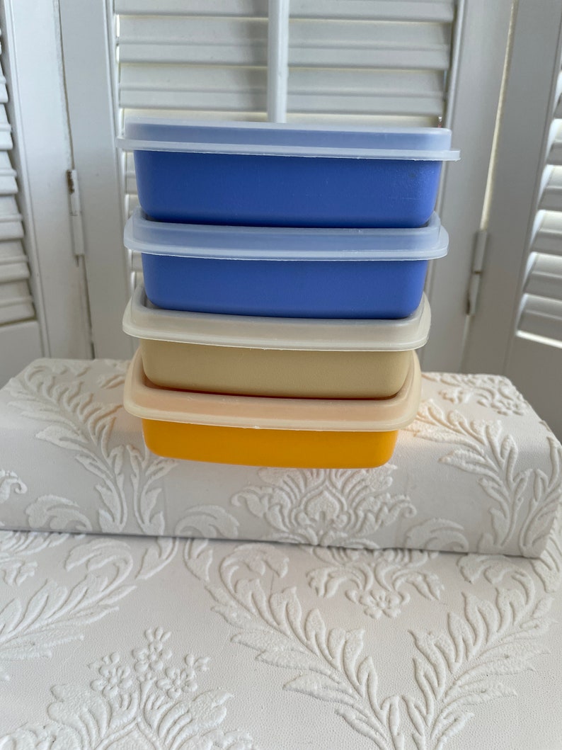 Tupperware Packette Divided Dish Snack Containers/ Craft Storage Etsy