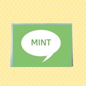Mint, You're Mint Card, Geordie Card, Greeting Card, Funny Card, Birthday Card voor mama, papa, Blank Inside, Geordie Gezegden, tekstballon