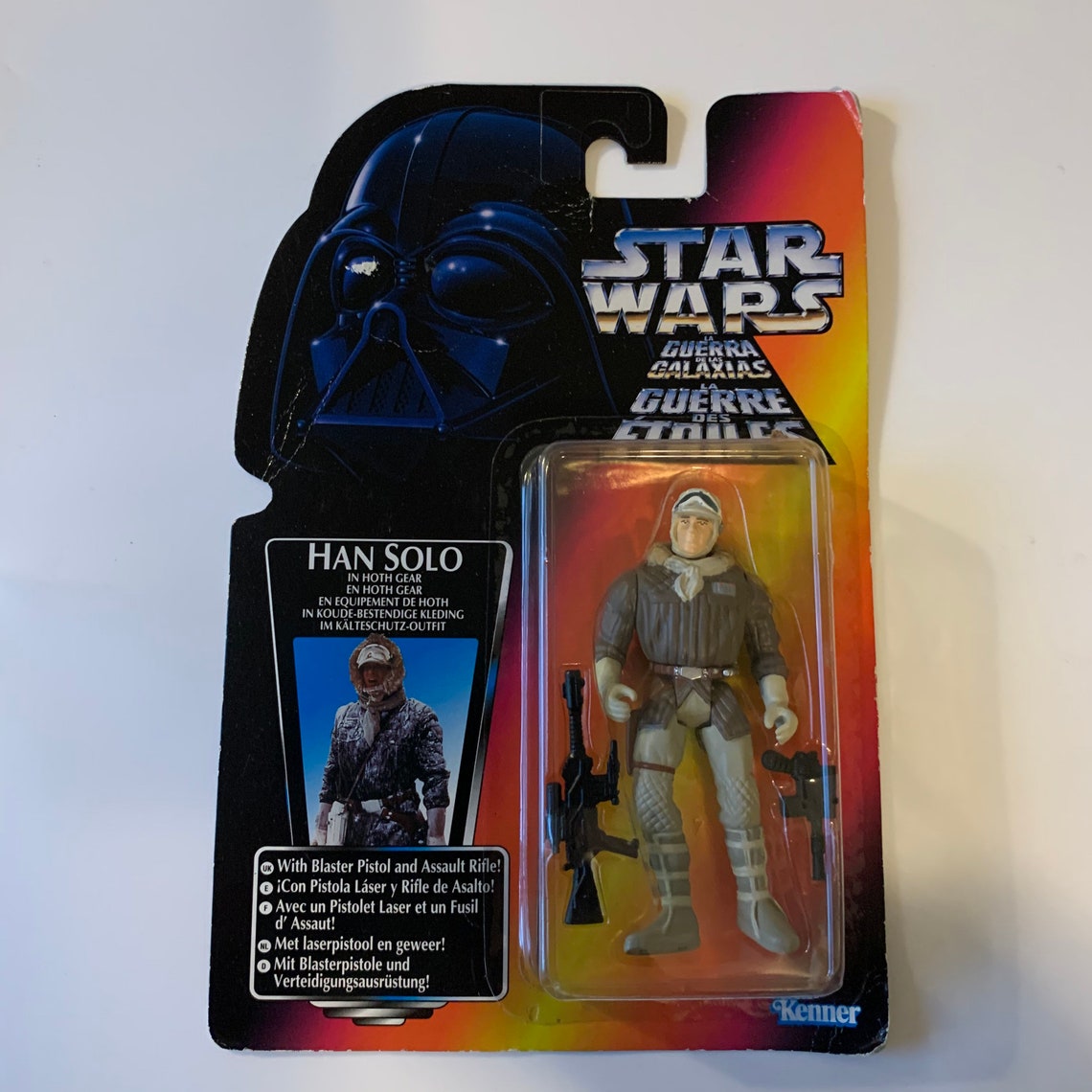 Vintage Star Wars figure Power of the Force Han Solo in | Etsy