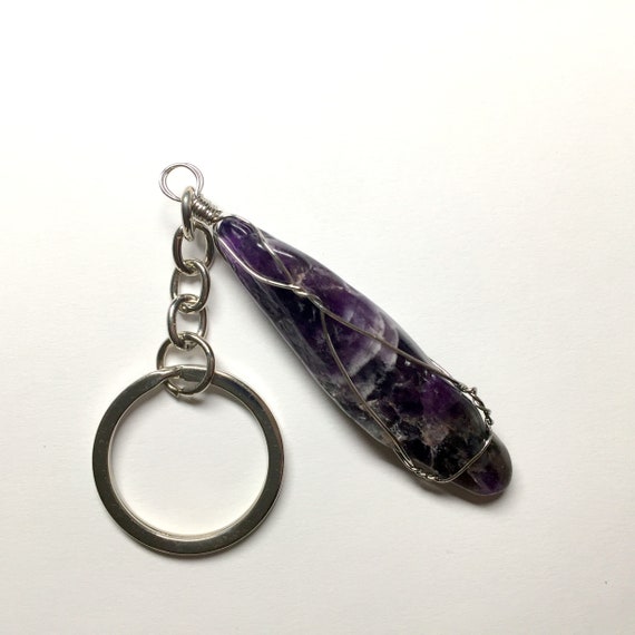 amethyst keyring