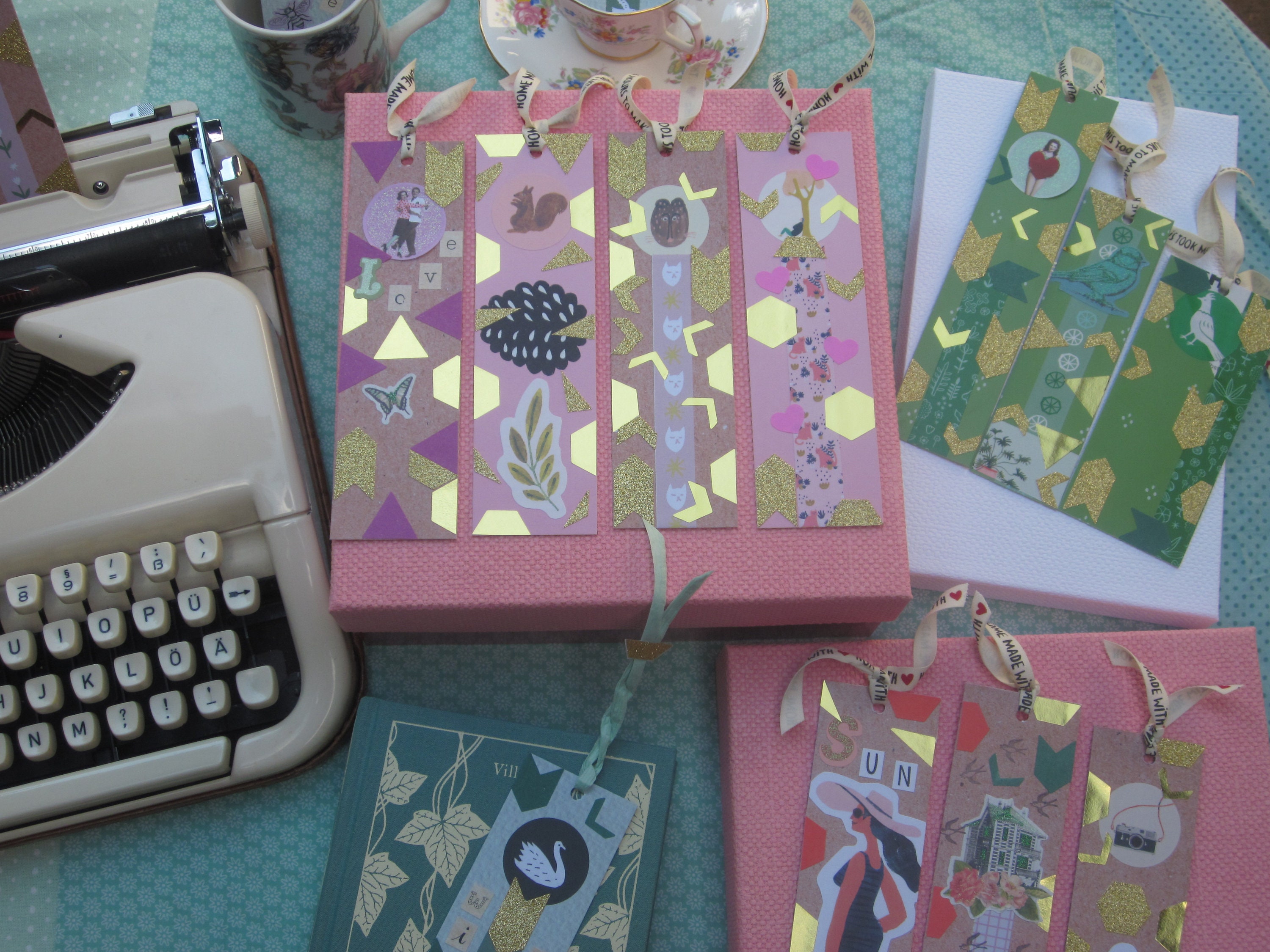 Unique bookmarks artistic and individual handmade/handmade Etsy