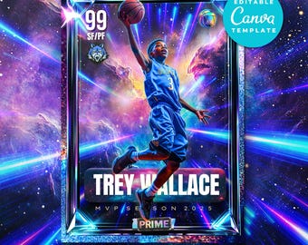 Personalized Basketball Cards With Your Photo - Custom Sports Cards For Teen Boys Room Decor & Gifts