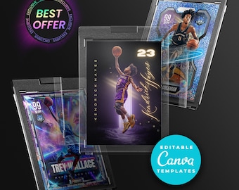 holographic basketball cards Amazon.com: 100 Count Pale Purple Card Sleeves for Trading Cards, Perfect  Fit Shiny Card Sleeves, Holographic Card Sleeve Fit for Magic, Photo Card, Sports  Cards (66x91mm) Waterproof, dustproof and Sturdy : Toys main image 0