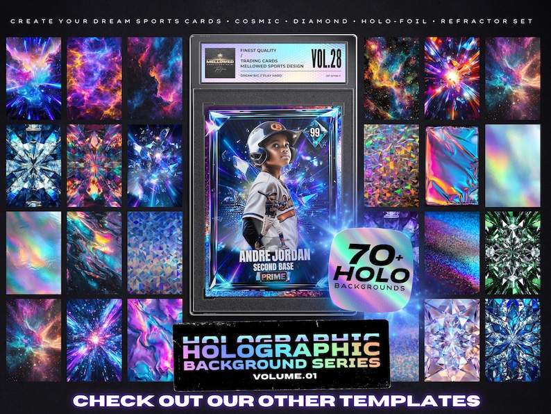 Custom Football Cards Canva Template Bundle Editable Kids Sport Cards Youth Trading Card Template Little League Team Gift image 15