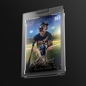 Custom Trading Cards, Canva Template, Custom Sport Cards, Kids Sport Card, Sport Card Template, Little League Cards, Kids Baseball Card