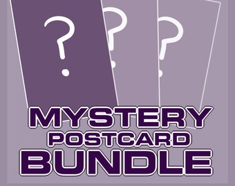 Mystery postcard bundle