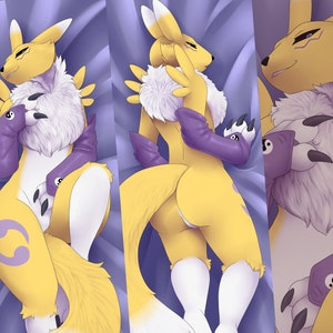 Renamon dakimakura SFW