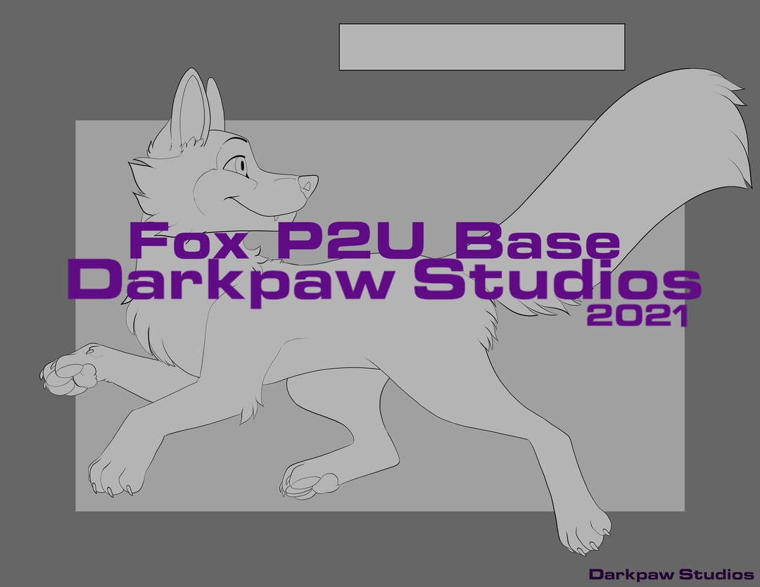 Fox Base Color Texture Fox Base .psd - Etsy