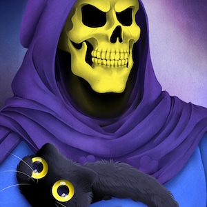 Skeletor 10x14 poster
