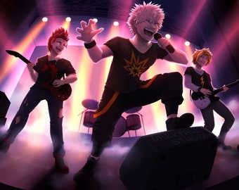 Bakusquad band poster