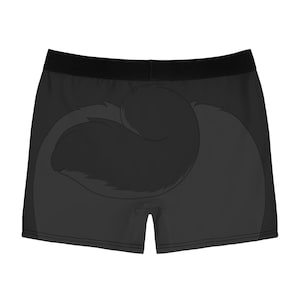 Black Wolf Boxer Briefs