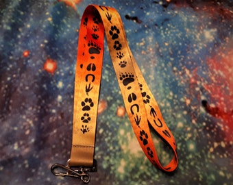 Animal print Lanyard