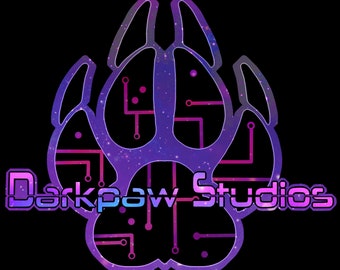 Darkpaw studios sticker