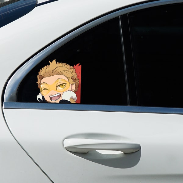 Hawks peeker sticker