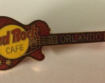 Hard Rock Cafe PARIS Fish Guitar Pin .