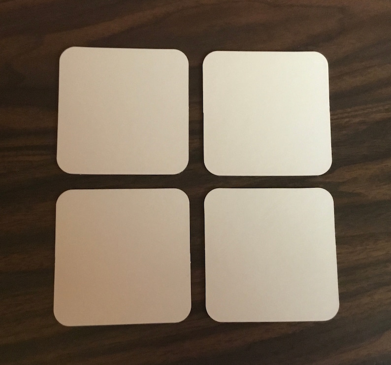 Set of 4 Star Trek Starships Drink Coasters-1997