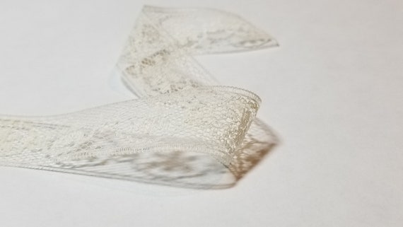 1960 ' Floral s Floral ' dentelle - 52 verges - le rouleau Original be1e93 1960 ' Floral s Floral ' dentelle - 52 verges - le rouleau Original be1e93