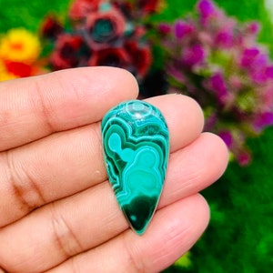 Natural Malaquita Piedra Preciosa Cabujón AAA Calidad Verde Mixto Surtido Lote Multi Joyería Haciendo Piedra Piedra Preciosa Suelta Colgante Haciendo Piedra