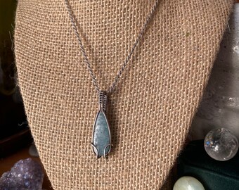 Teal Kyanite Pendant