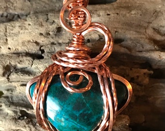 Chrysocolla in Copper