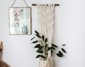 Lit de fleur de maquereau sur un bâton dans la couleur d’écru lavé avec le motif de feuille