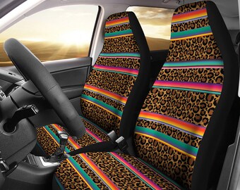 CLOHOMIN Classic Leopard Animal Print Seat Covers for Car Front Seats Only-Wild Cheetah Style Seat Covers,Universal Fit for Almost Car,Truck,SUV or Van CLOHOMIN Classic Leopard Animal Print Seat Covers for Car Front Seats Only-Wild Cheetah Style Seat Covers,Universal Fit for Almost Car,Truck,SUV or Van