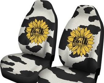 Cow Hide Seat Cover Etsy