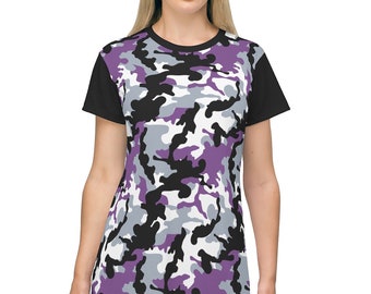 Purple Camo Dress Etsy