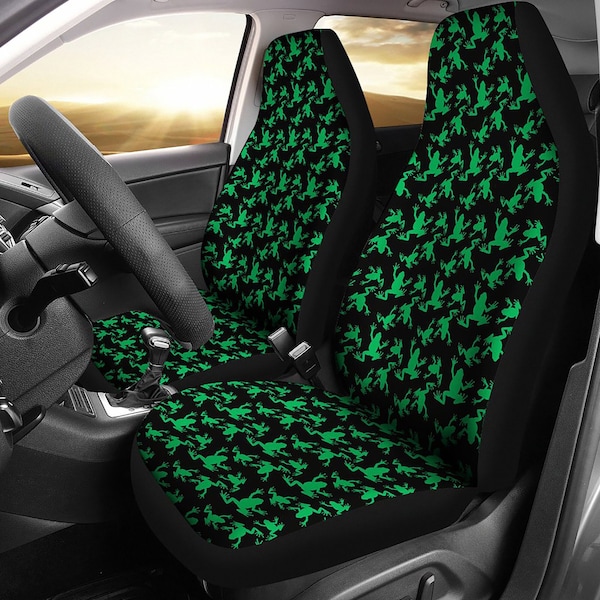 Frog Seat Cover Set Etsy