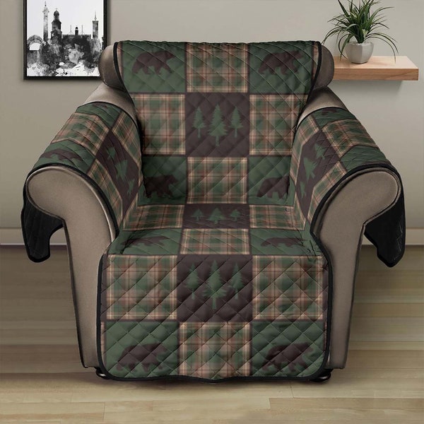 Wingback Recliner Slipcover Etsy