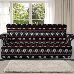 Southwestern Recliner Chair Cover Tribal Pattern 28 Seat Width ...