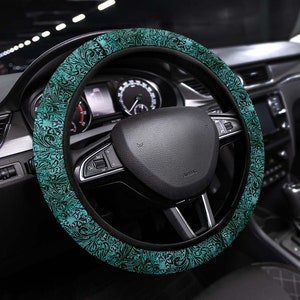 Bouton de changement de voiture Autocollants décoratifs en diamant Strass  Anneau Cercle Garnitures Housse de protection Accessoires de voiture