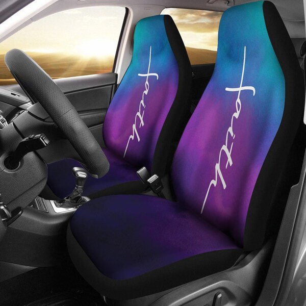Sacred Trust Black Car Seat Covers (Set of 2)