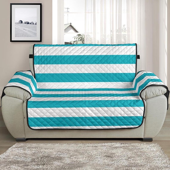 Turquoise hotsell loveseat cover