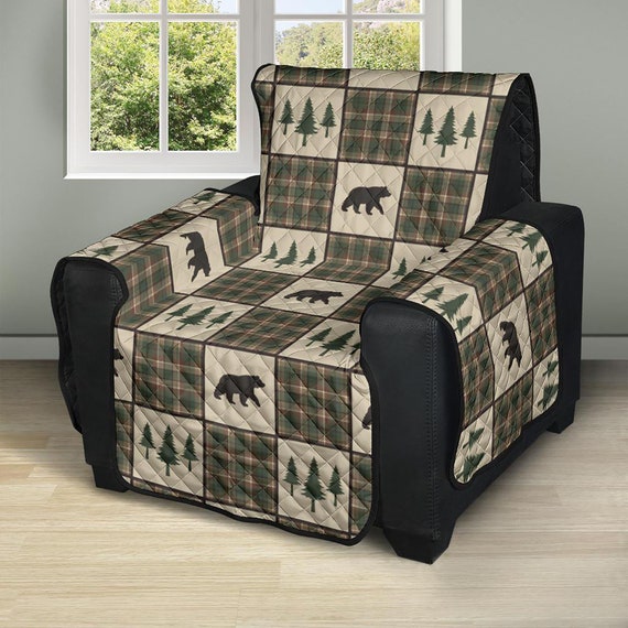 Country plaid recliners sale