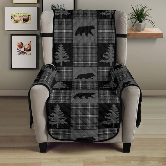 Plaid chair and a half outlet